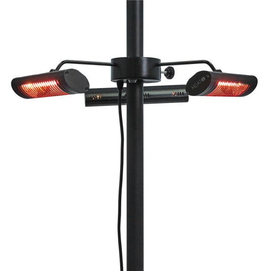 Terassilämmitin ECO High - line 3 x 670 W, musta HEAT1 - KarelianStore