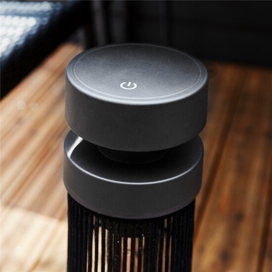 Terassilämmitin ECO high - line pöydänalusmalli "Cone" 1200W, musta HEAT1 - KarelianStore