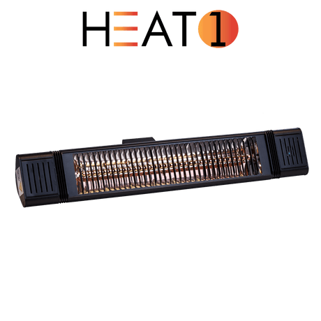 Terassilämmitin ECO Plus - line 1500 W, musta HEAT1 - KarelianStore