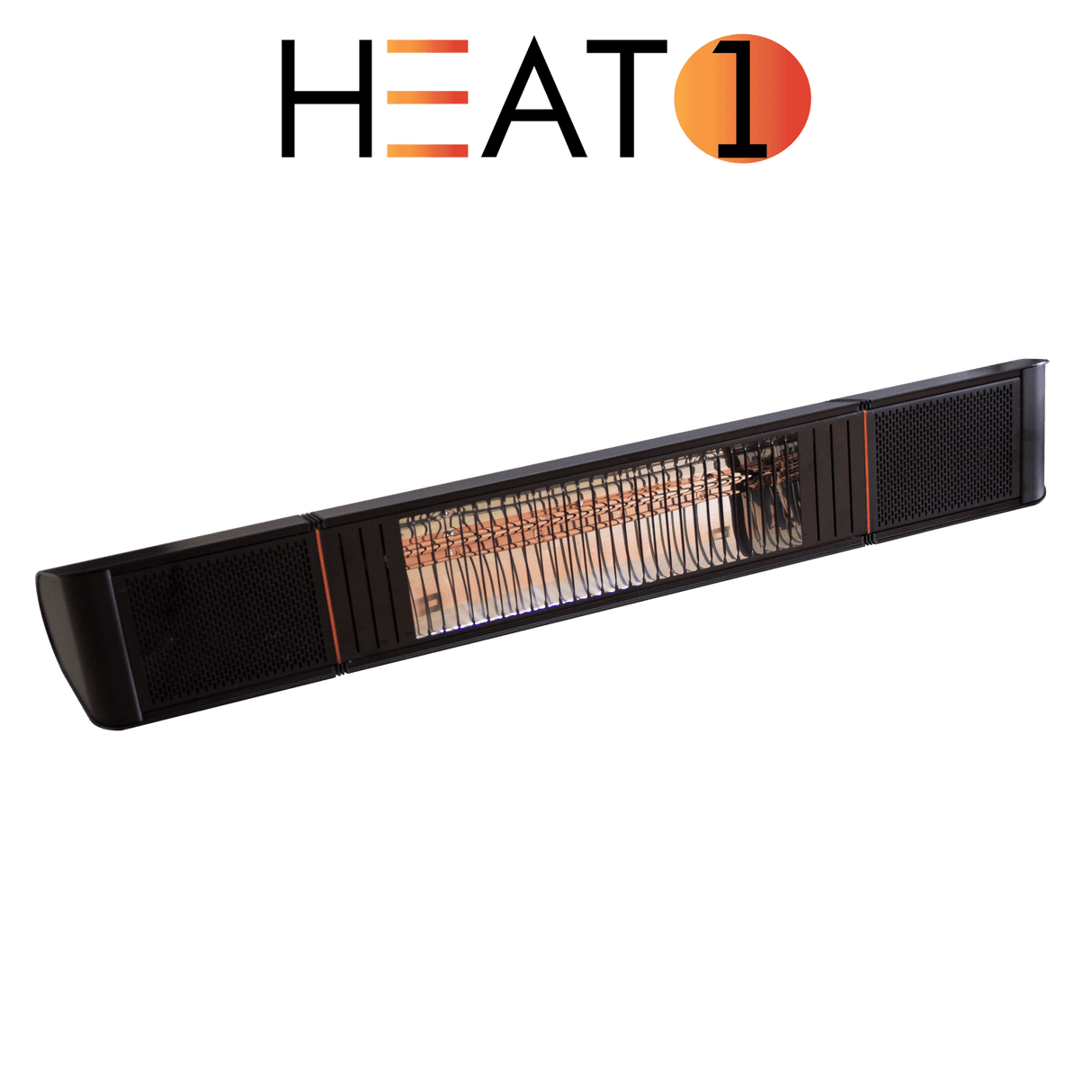 Terassilämmitin ECO pro - line 2000W, BT - sovellus ja kaiuttimet, musta HEAT1 - KarelianStore