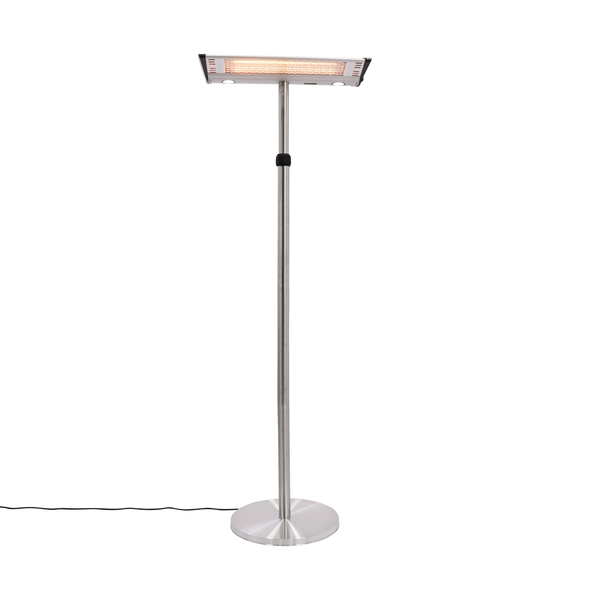 Terassilämmitin, lattiamalli 'teleskooppi' 1000/2000 W GT HORTUS - KarelianStore