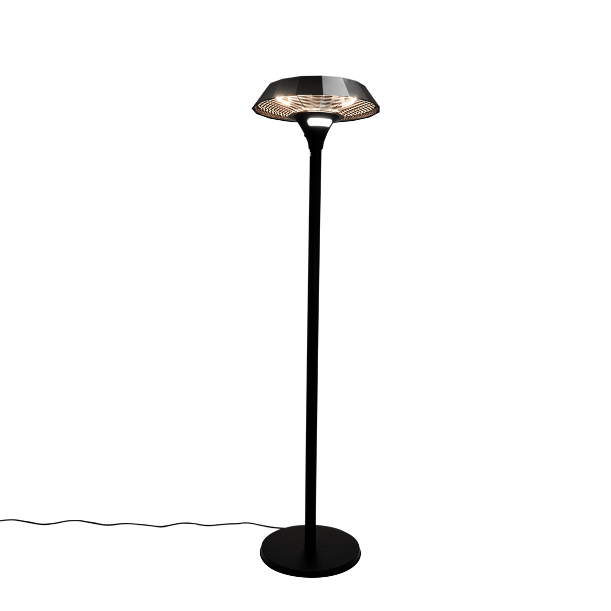 Terassilämmitin, lattiamalli 'Ufo' 800/1300/2100 W HA, kaukos HORTUS - KarelianStore