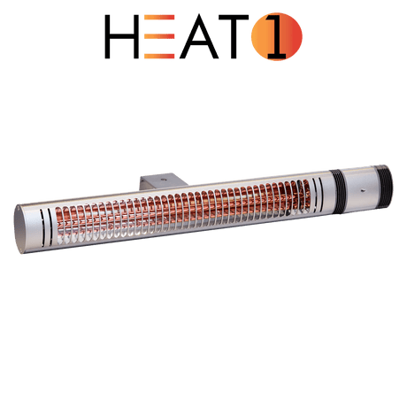 TerassilämmitinECO High - line 2000 W, hopea HEAT1 - KarelianStore