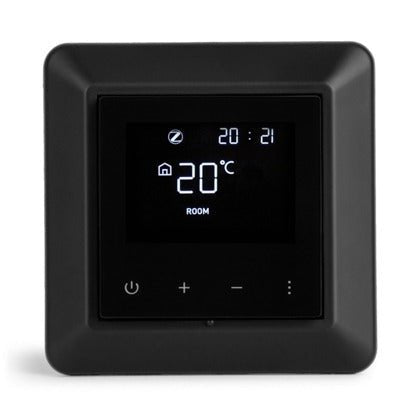 Termostaatti Futurehome Älykoti Zigbee 3.0 16A Musta - KarelianStore