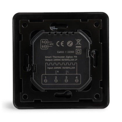 Termostaatti Futurehome Älykoti Zigbee 3.0 16A Musta - KarelianStore