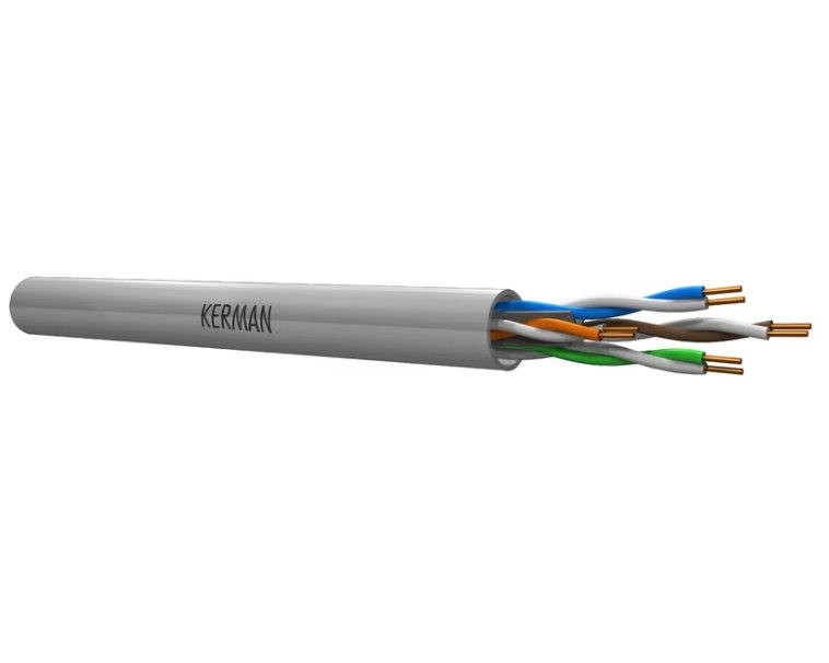 Tietoverkkokaapeli Kerman HF CAT6A U/UTP 4P HF CCA 305 m - KarelianStore