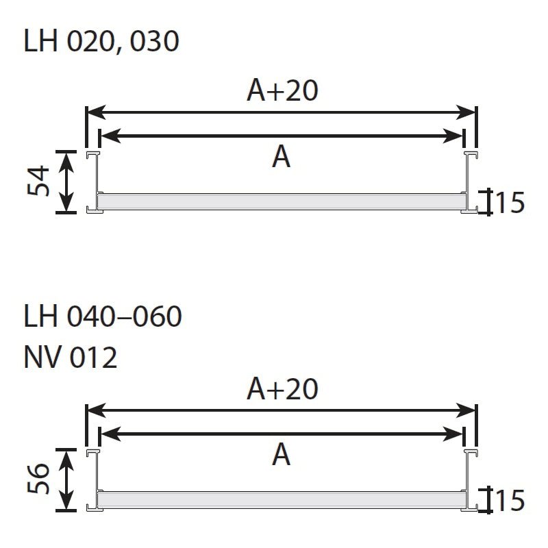 Tikashylly Ensto SYSTEMAL - PRESTO LH020 AL 200x54x6000 - KarelianStore