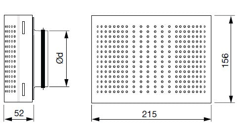 Tuloilmahajotin Lindab SHH - 100 - KarelianStore