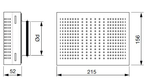 Tuloilmahajotin Lindab SHH - 125 - KarelianStore