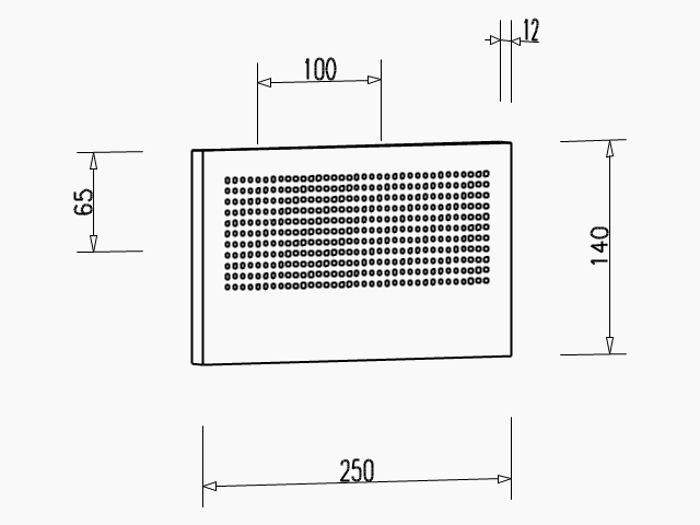 Tuloilmaventtiili Climecon FINO - 100 - KarelianStore