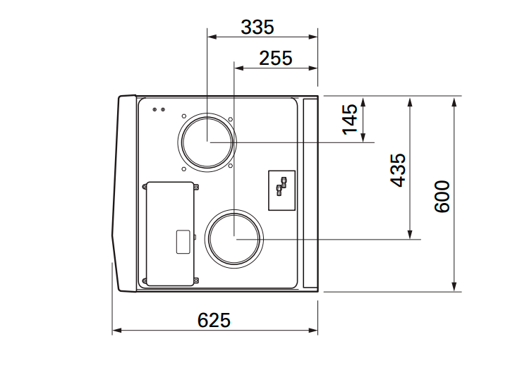 Tuloilmayksikkö Nibe SAM S44 - KarelianStore