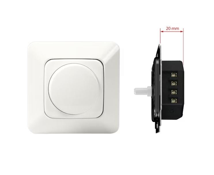 Valonsäädin ABB Jussi 2 - 100 VA LED UPK Valkoinen - KarelianStore