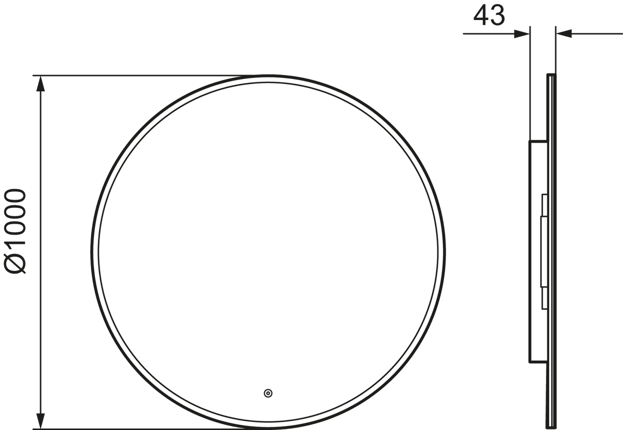 Valopeili Mora Cara 1000x1000 mm - KarelianStore
