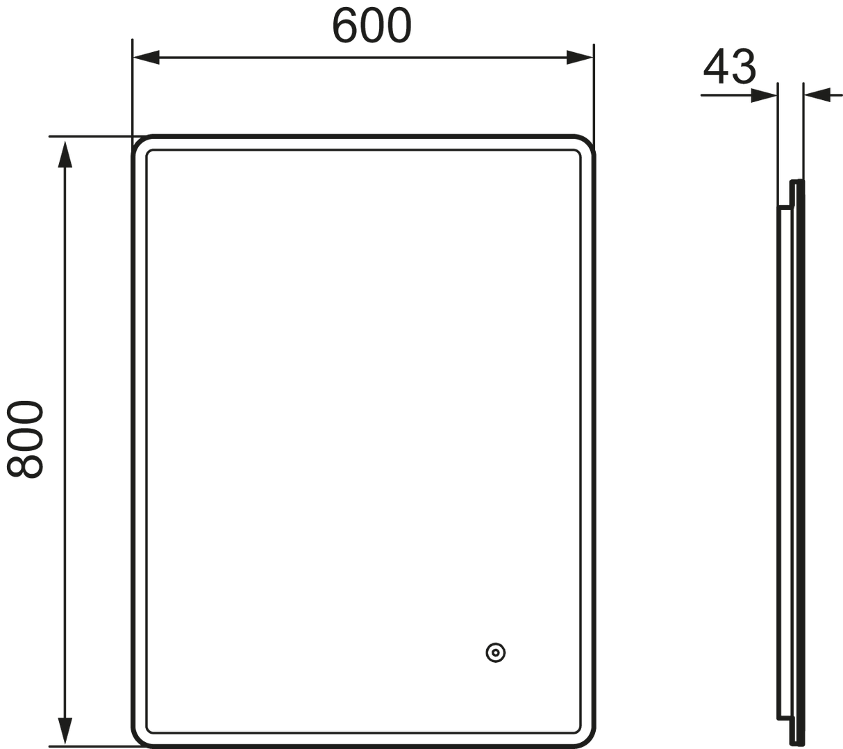 Valopeili Mora Cara 600x800 mm - KarelianStore