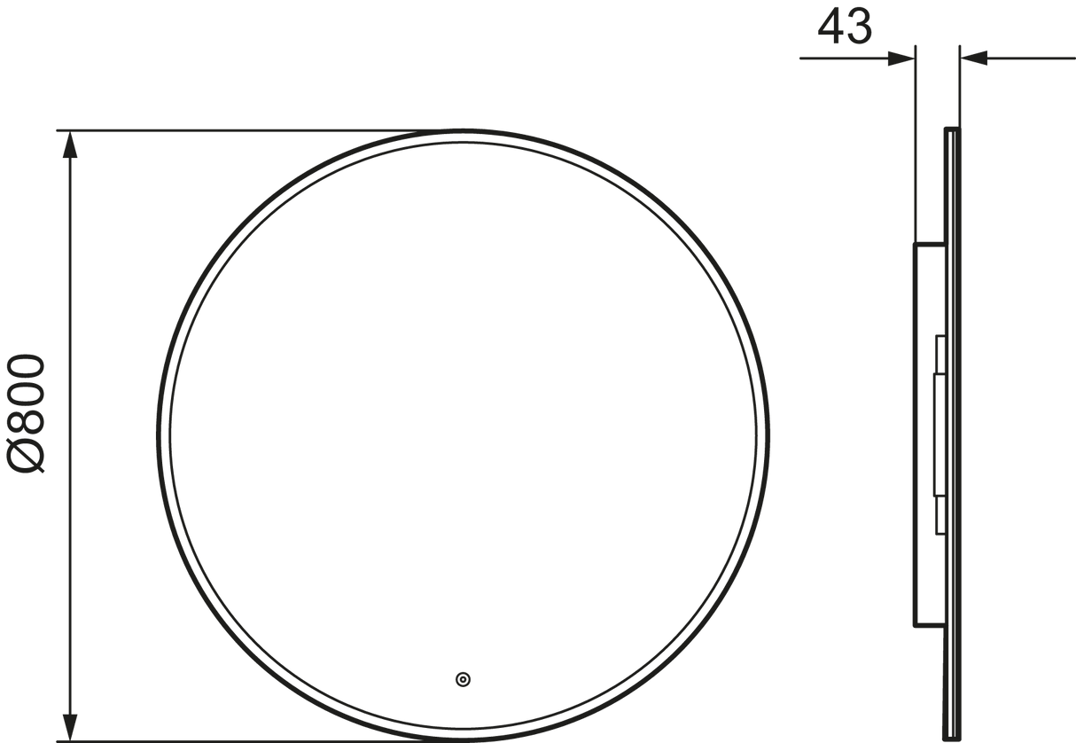 Valopeili Mora Cara 800x800 mm - KarelianStore