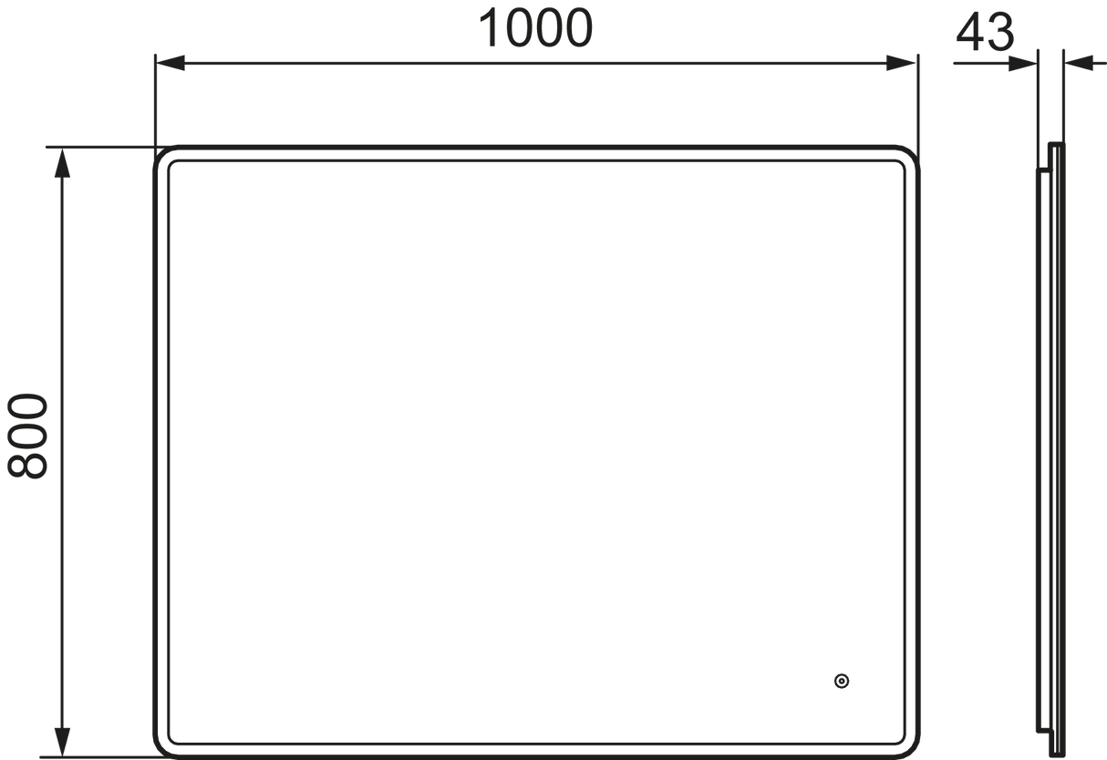 Valopeili Mora Cara I 1000x800 mm - KarelianStore