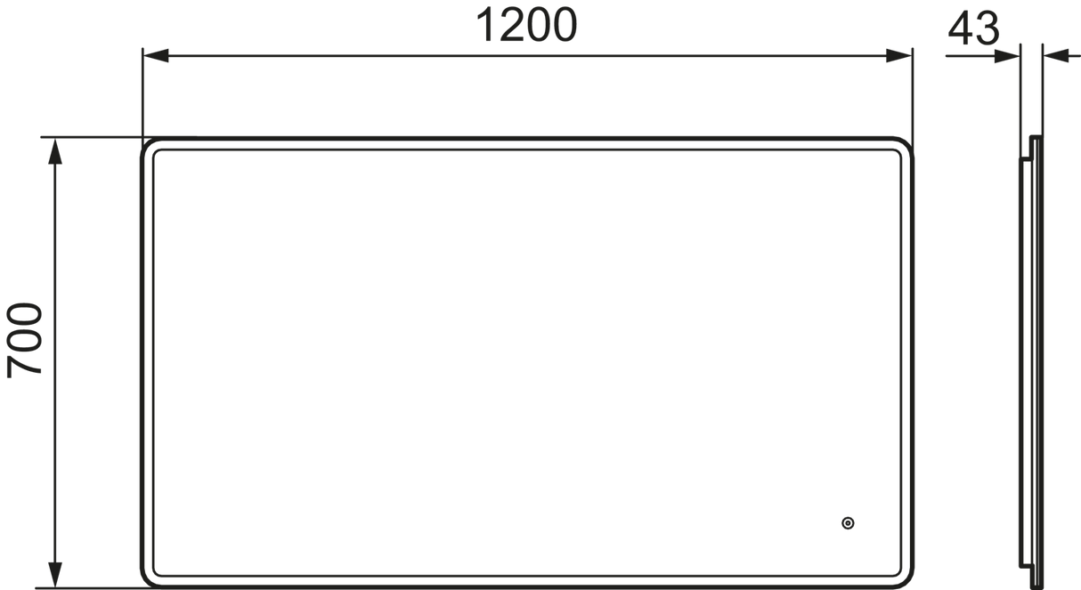 Valopeili Mora Cara I 1200x700 mm - KarelianStore