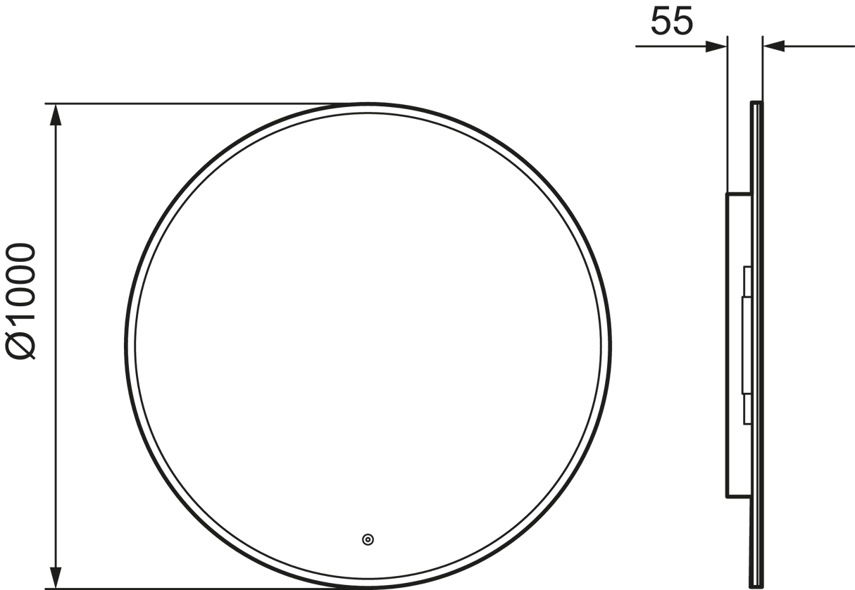 Valopeili Mora Cara II 1000x1000 mm - KarelianStore