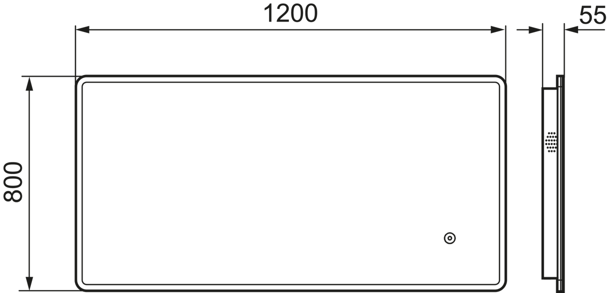 Valopeili Mora Cara II 1200x800 mm - KarelianStore