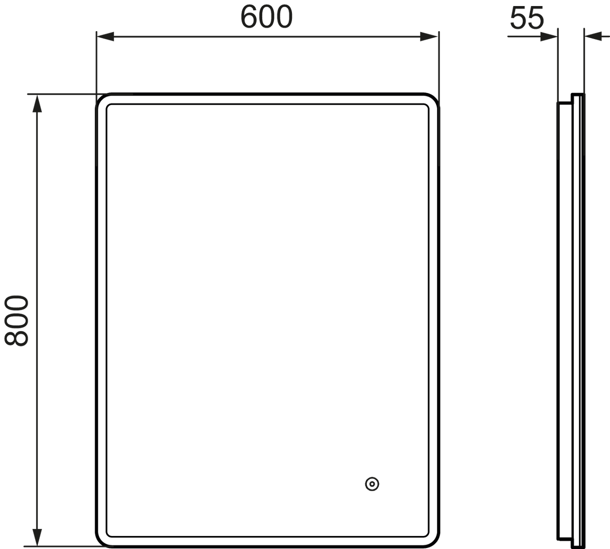 Valopeili Mora Cara II 600x800 mm - KarelianStore