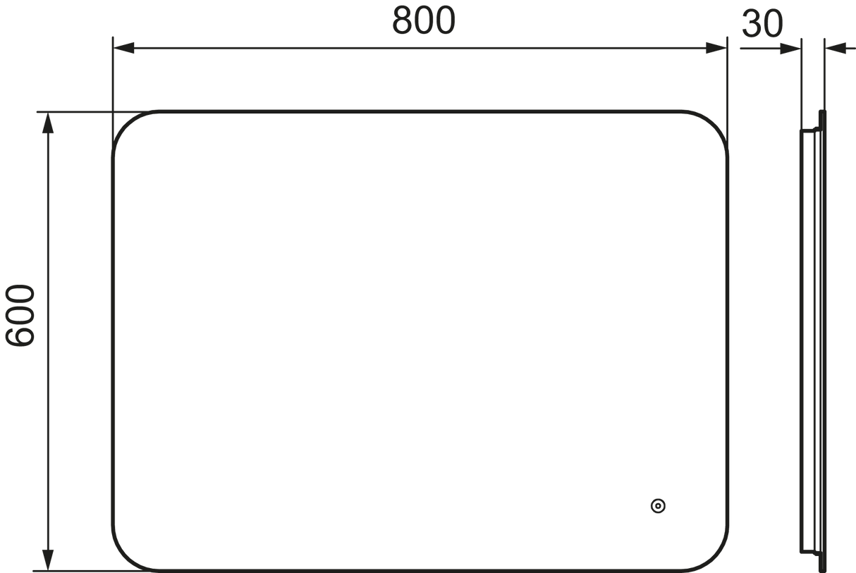 Valopeili Mora Cava I 800x600 mm - KarelianStore