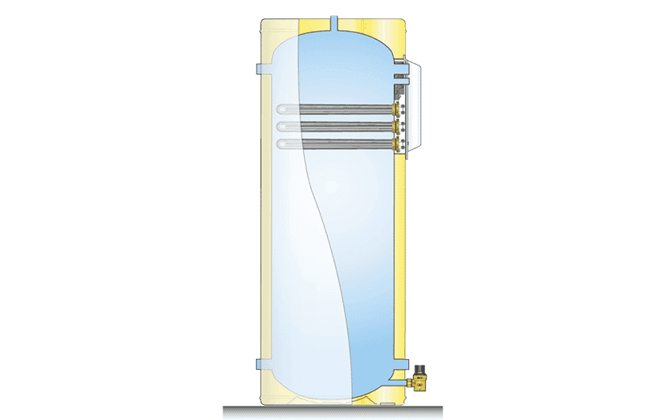 Varaaja OSO Työsäiliö ACCU 100 - 6 (2X2,8KW) - KarelianStore