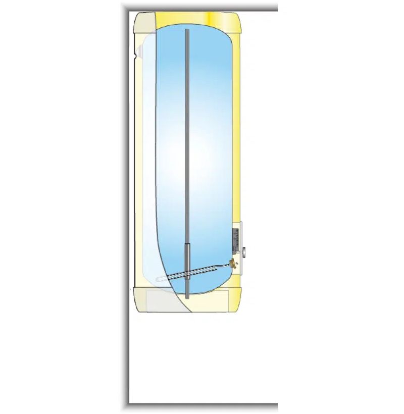 Vedenlämmitin OSO Wally W100 2 kW 1x230V - KarelianStore