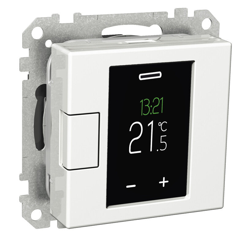 Viikko - ohjelmoitava termostaatti Schneider Electric Exxact Valkoinen - KarelianStore
