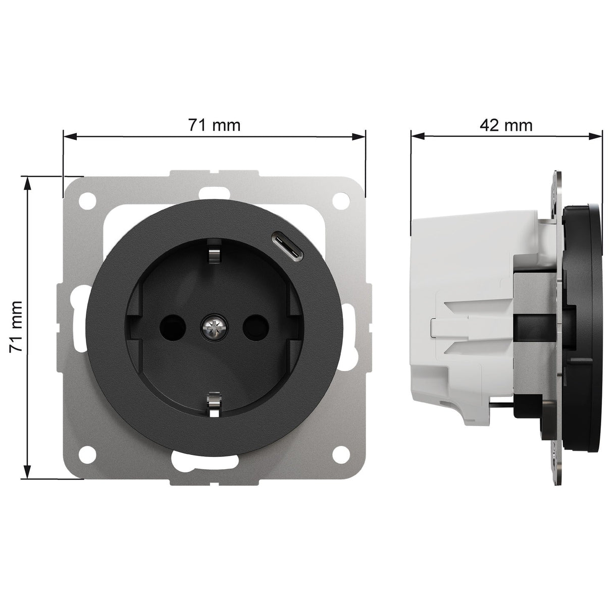 Voimapistorasia Onnline Design 16A 5P 6H 400V IP44 UPP - KarelianStore
