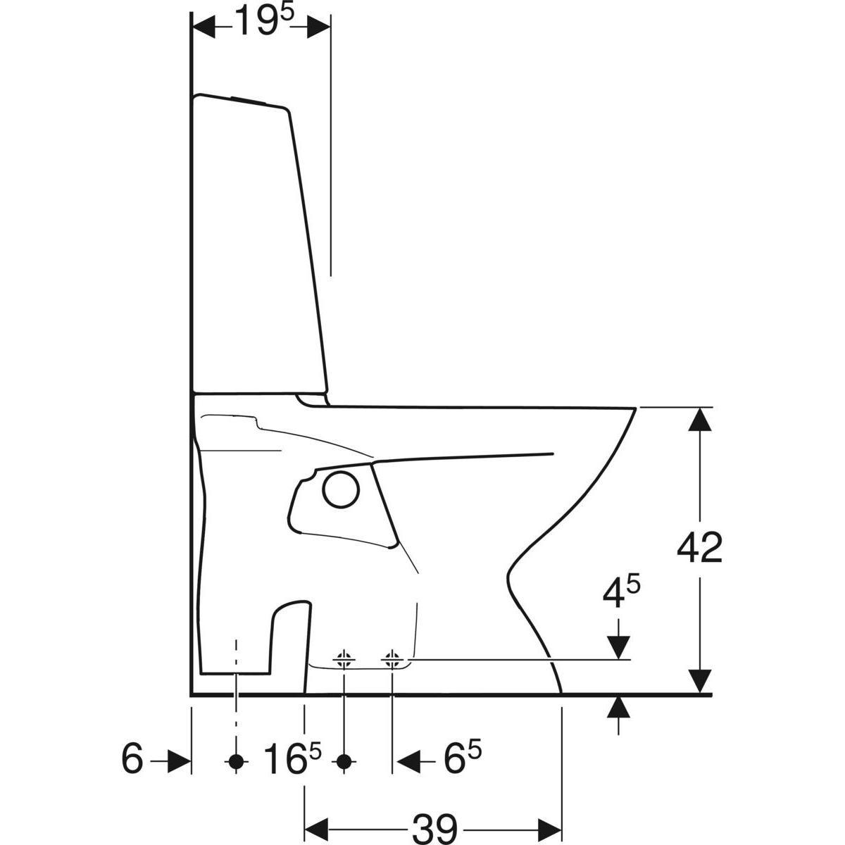 WC - istuin IDO Glow 63 - KarelianStore