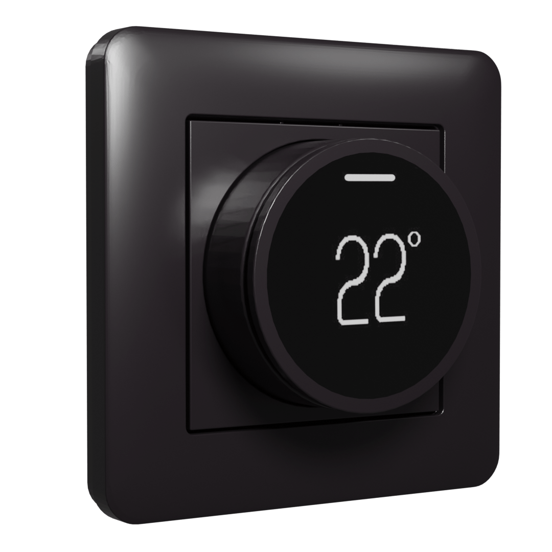 Yhdistelmätermostaatti Onnline EcoHelppo16 - RD Bluetooth yhteydellä Musta - KarelianStore