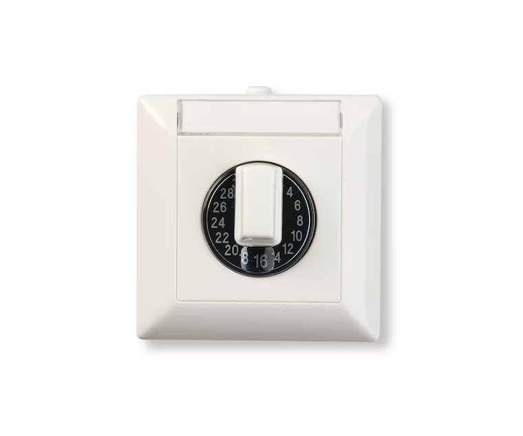 Ajastin Ensto Intro 240M 16A IP44 PP Valkoinen - KarelianStore