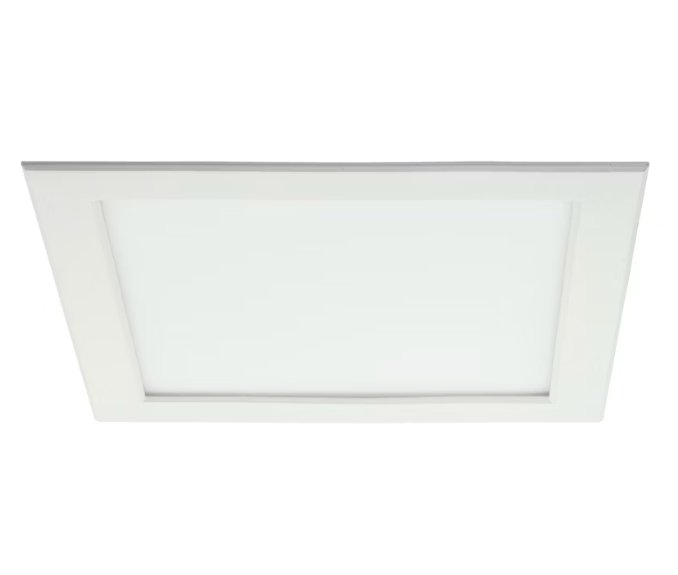 Alasvalo Airam Flat Square 225 IP44 15W/840 4000K Himmennettävä - KarelianStore