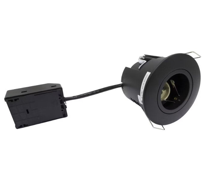 Alasvalo Nordtronic Uni Install G2 IP44 Suunnattava 30 astetta GU10 MW R Musta - KarelianStore