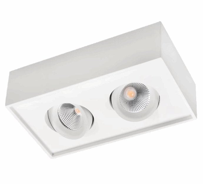 Alasvalo Sg Cube Lux 2x7W 3000K IP21 Valkoinen - KarelianStore