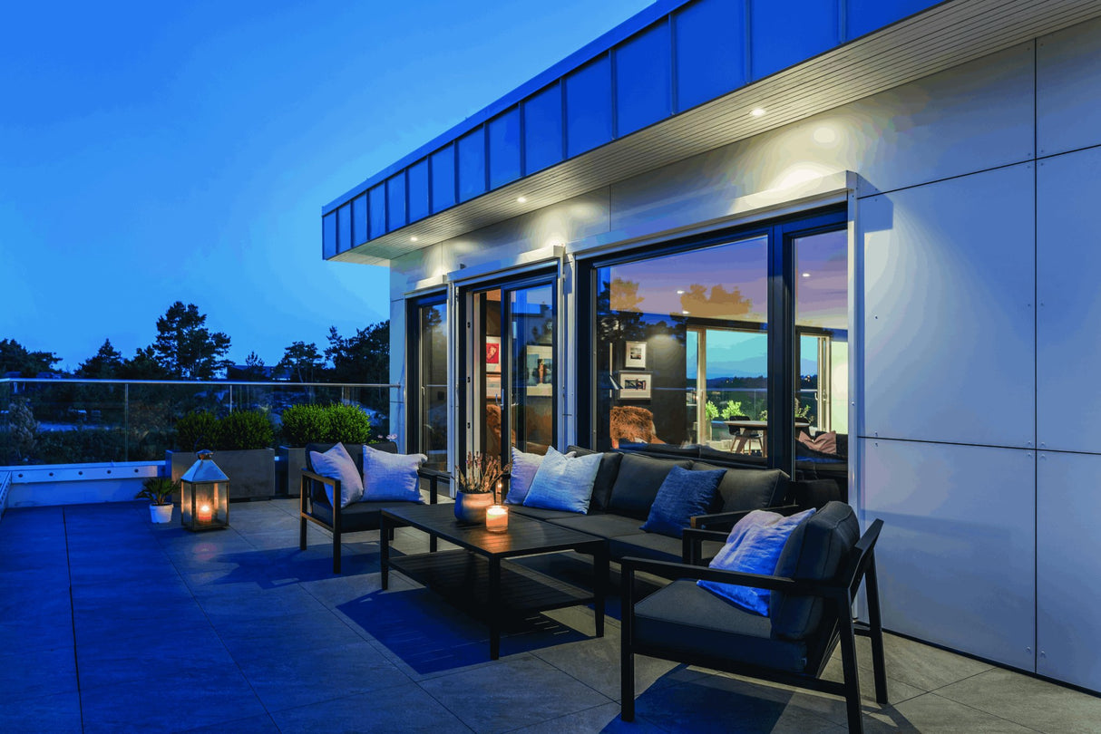 Alasvalo SG Junistar Lux IsoSafe 7W 3000K IP44 Musta - KarelianStore