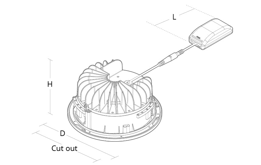 Alasvalo SG Rax 200 19W 4000K - KarelianStore