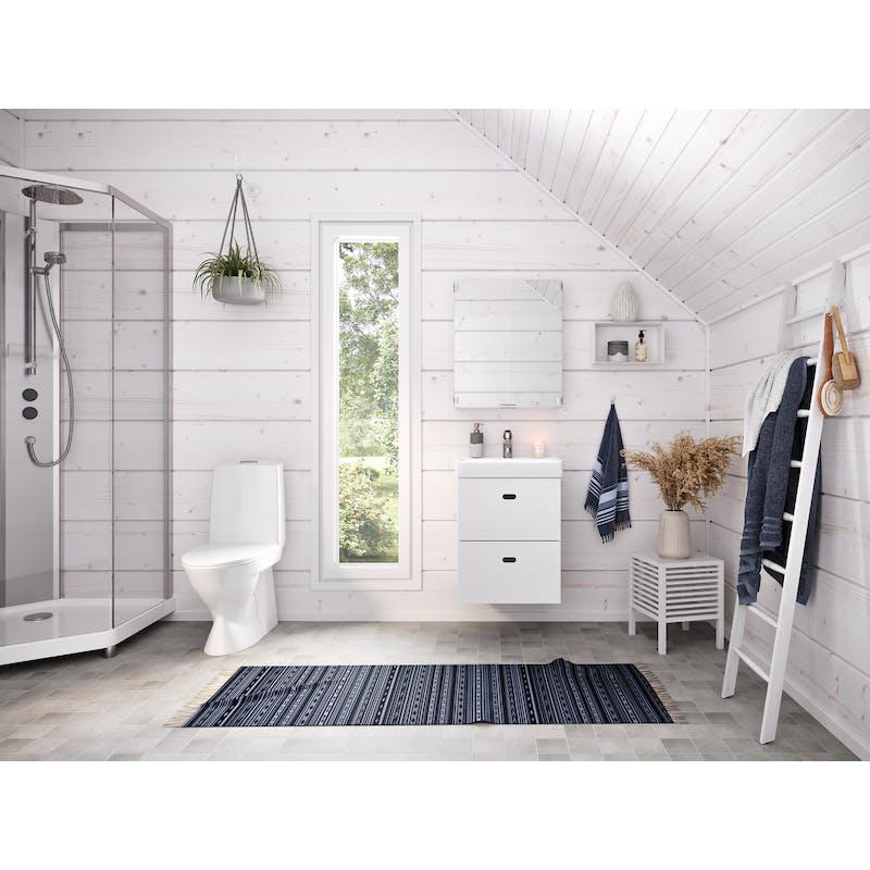 Allaskaappi Polaria Mille 560 Valkoinen - KarelianStore