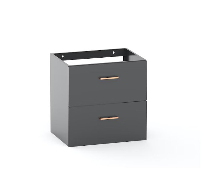 Allaskaappi Polaria Noval 600 Harmaa - KarelianStore