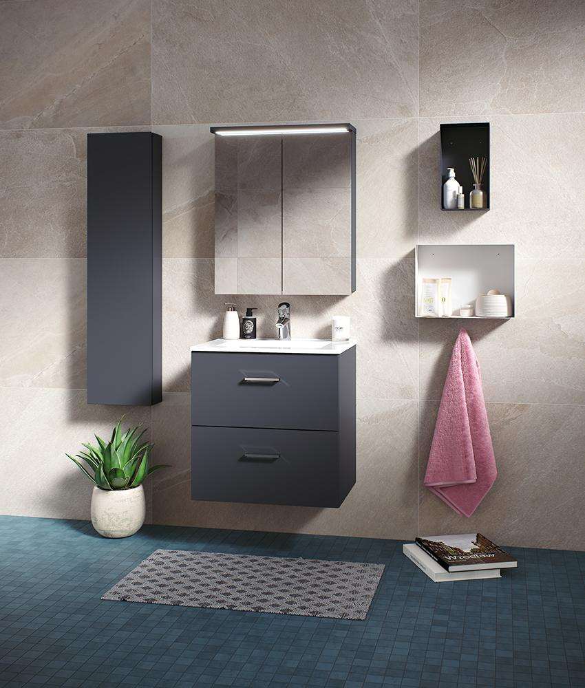 Allaskaappi Polaria Noval 600 Harmaa - KarelianStore