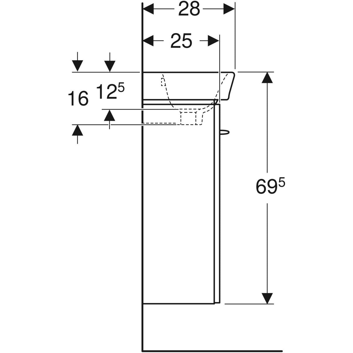 Allaskaappipaketti IDO 9606121001 GLOW 400 VASEN - KarelianStore