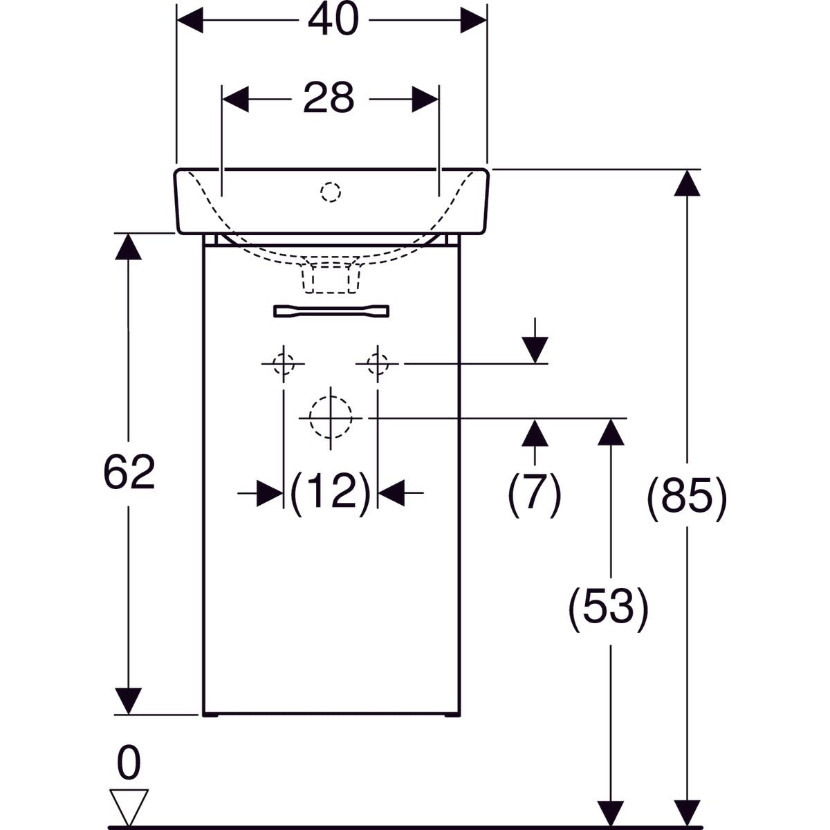 Allaskaappipaketti IDO 9606121001 GLOW 400 VASEN - KarelianStore
