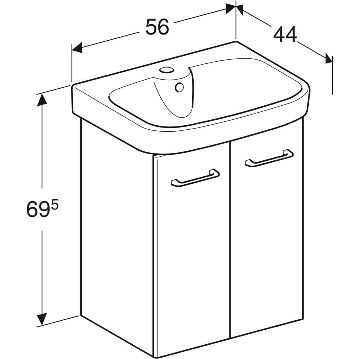 Allaskaappipaketti IDO 9606521001 GLOW 560 - KarelianStore