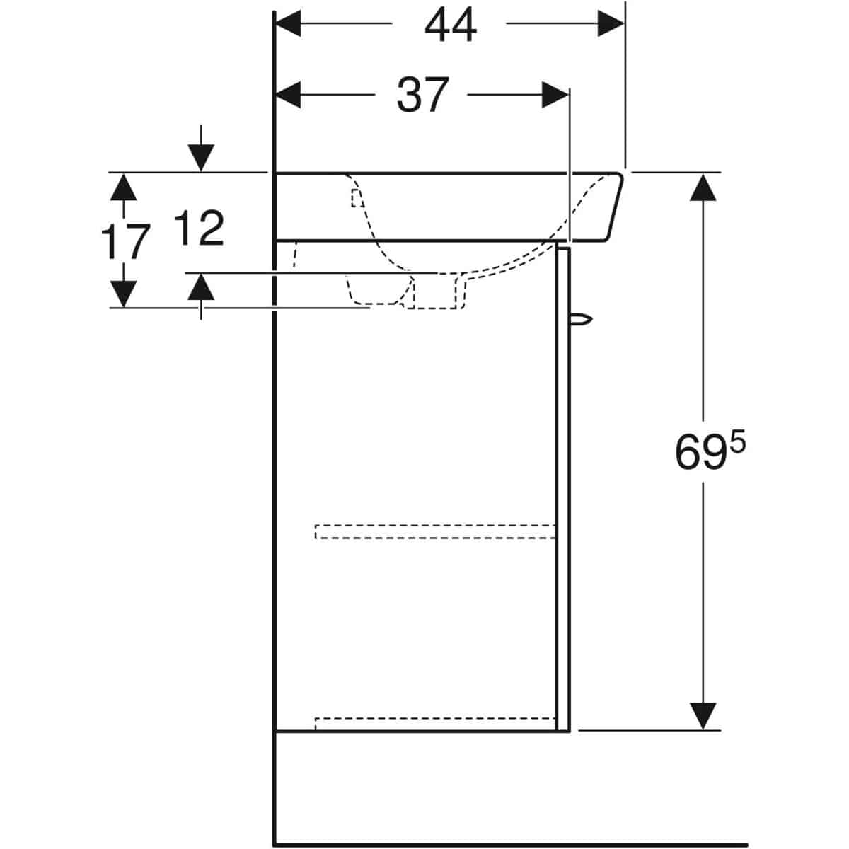 Allaskaappipaketti IDO 9606521001 GLOW 560 - KarelianStore