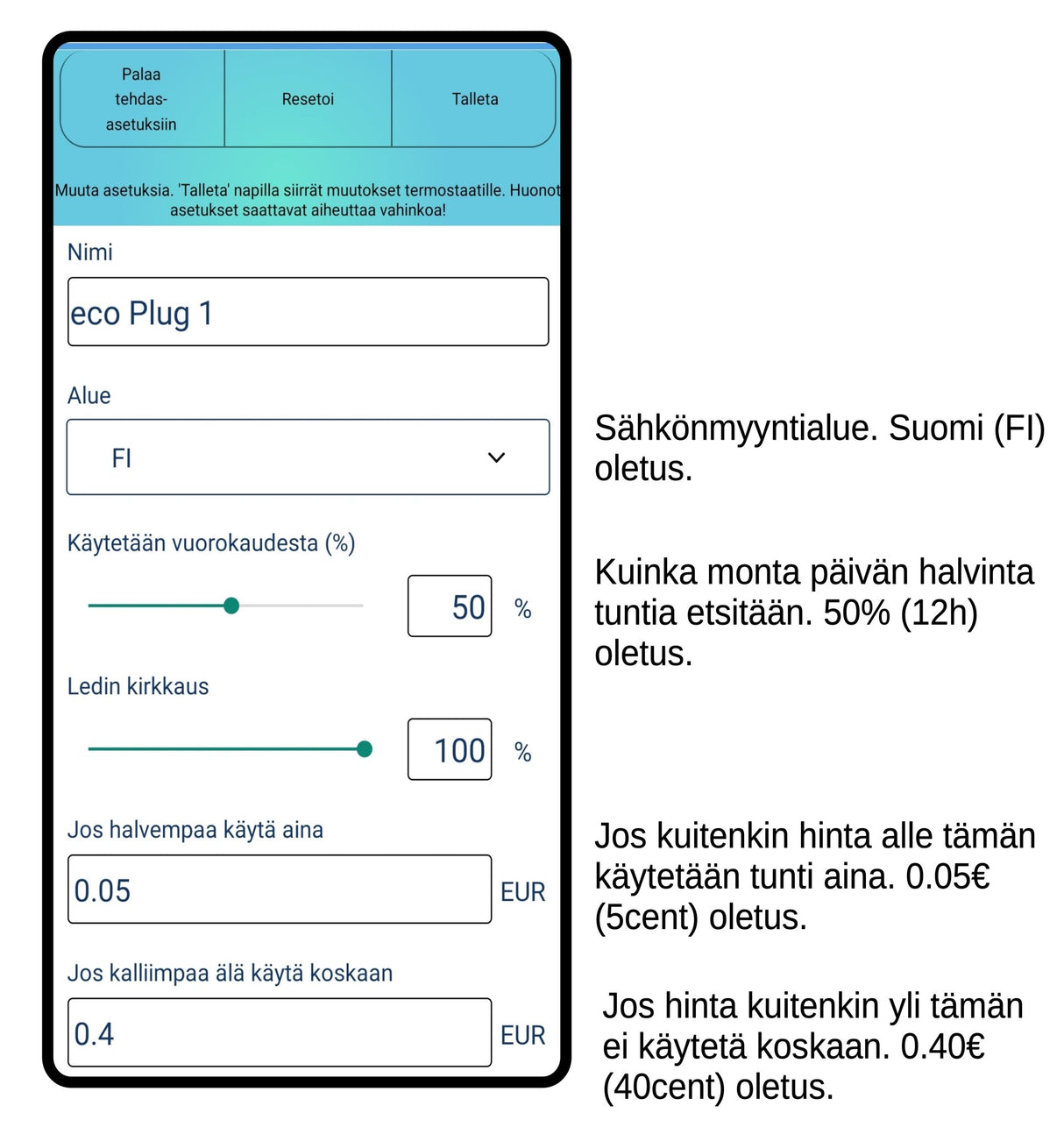 Älypistorasia Tsense ecoPlug 12A 230V - KarelianStore