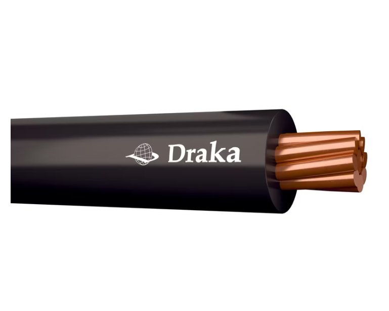Asennusjohto Draka MK 90 1.5 Musta R250 ECA 250m - KarelianStore