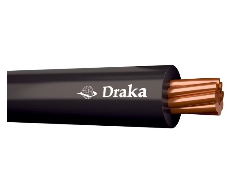 Asennusjohto Draka MK 90 4 Musta R150 ECA 150m - KarelianStore