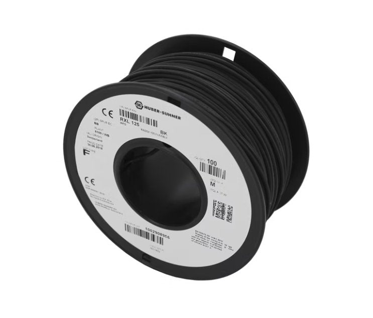 Asennusjohto Radox HF 125 0.25 Musta PK100 100m - KarelianStore
