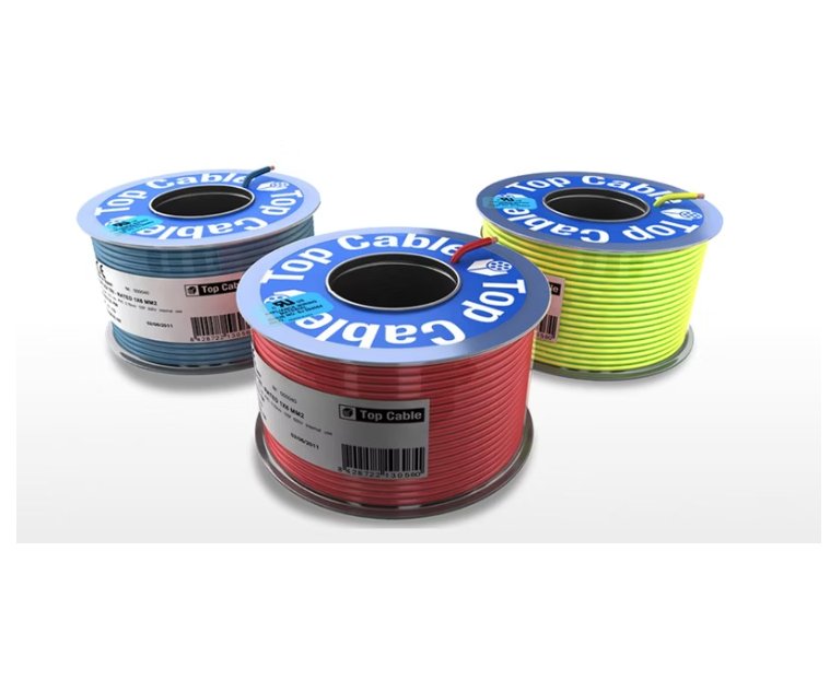 Asennusjohto Top Cable MKEM 90C 1.5 Oranssi TRI PK100 ECA 100m - KarelianStore