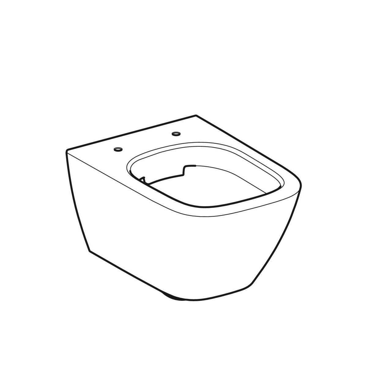 Geberit Smyle Square seinä-WC ilman istuinkantta - KarelianStore